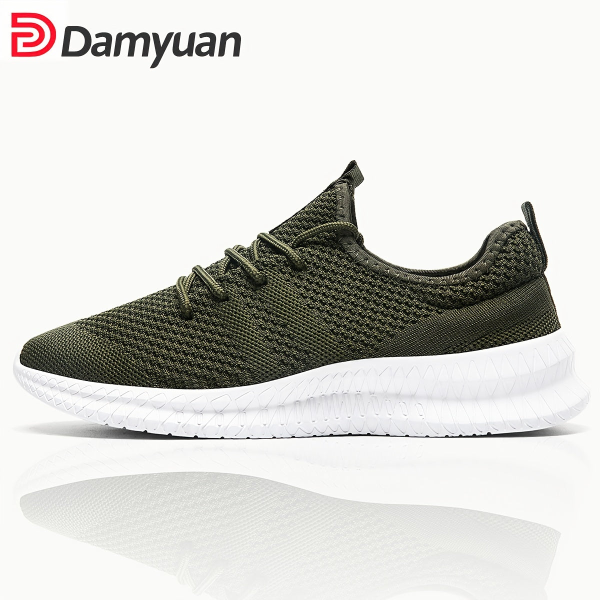 Casual Solid Color Mesh Shoes, Anti-skid Walking Sneakers